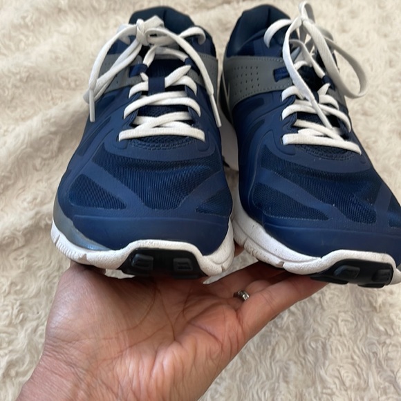 NIKE AIR MAX RUN LITE 5 in blue gray and white. Style 631263-401 Size 8.5 - Picture 7 of 10